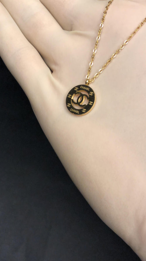 Channel CC Necklace