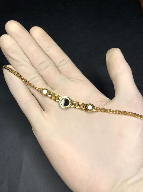 Roman Numeral Charm Bracelet