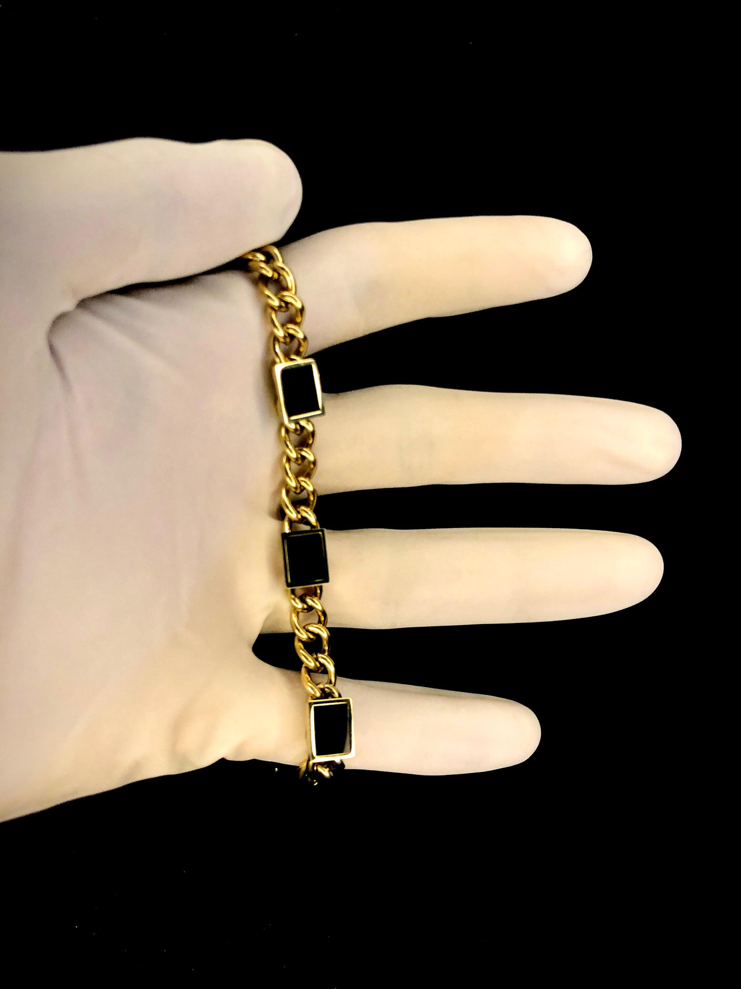 Black Square Bracelet