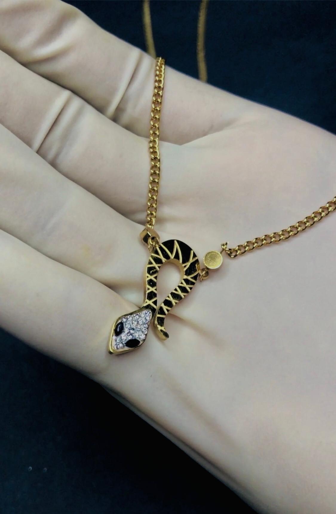 snake necklace