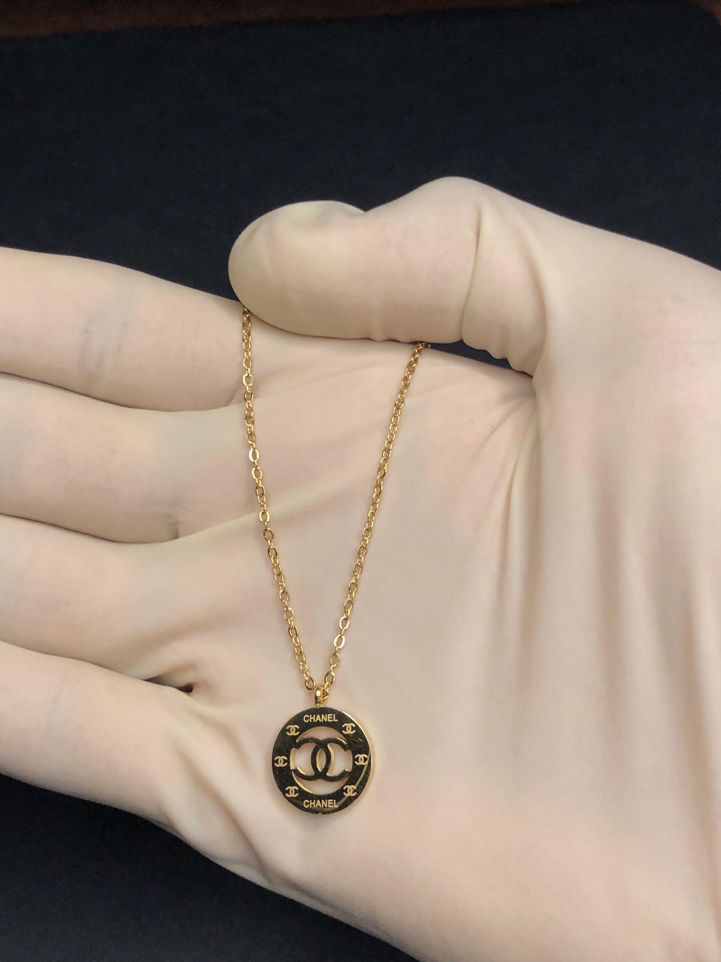 Channel CC Necklace
